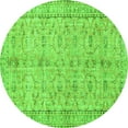 thumbnail image 1 of Ahgly Company Indoor Round Persian Green Traditional Area Rugs, 5' Round, 1 of 1