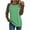 Green, variant on Long Sleeve Shirts for Women Color Block Raglan Tops Crewneck Fall Basic Tees Casual Baseball Tees, 3XL Yellow