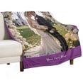 thumbnail image 2 of Custom Photo Blanket for Couples, Personalized Fleece Throw Blanket with Pictures, Valentine's Day Birthday Gift for Husband Wife Boyfriend Girlfriend, 2 of 5