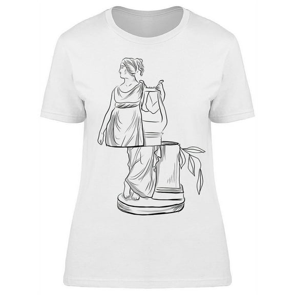 Antonio Canovas Sculpture T-Shirt Women -Image by Shutterstock, Female x-Large