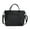 Black, variant on Black Lunch Bag Insulated With Shoulder Strap Leakproof Cooler Tote Black Color For Work School Picnic 11.8X10.8X5.1In