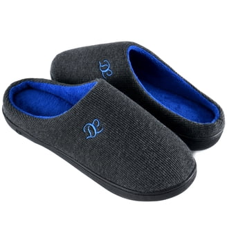 Mens Cozy Memory Foam House Slippers Slip On Warm House  display picture 1