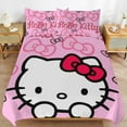 thumbnail image 2 of Hello Kitty Bedding Sets for Kids Men Women Queen Size 3pcs 1 Comforter Cover And 2 Pillowcases, 2 of 11