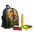 thumbnail image 3 of Super Mario Backpack Lightweight School Bag Durable Casual Daypack 12.6x9.4x5.9 Inch, 3 of 6