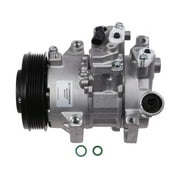 A/C Compressor - Compatible with 2011 - 2013 Toyota Corolla 1.8L 2.4L 4-Cylinder 2012