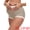 Light Brown, variant on DARING DIVA Women's Plus Full Coverage High Waisted Ice Silk Underwear L White