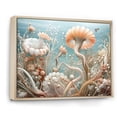 thumbnail image 2 of Designart "Balanophyllia'S Hidden Retreat" Coastal Coral Under Water Floater Framed Wall Art Prints, 2 of 5