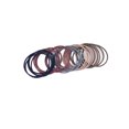 thumbnail image 1 of Sonducket 100 piezas de bandas para el cabello para niña, tocado de estilo simple para el hogar para doméstico Accesorio para el cabello Colores variados Sonducket AP008886-02B, 1 of 6