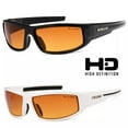 thumbnail image 2 of Sport Wrap Hd Night Driving Vision Hd Sunglasses Yellow High Definition Glasses, 2 of 5