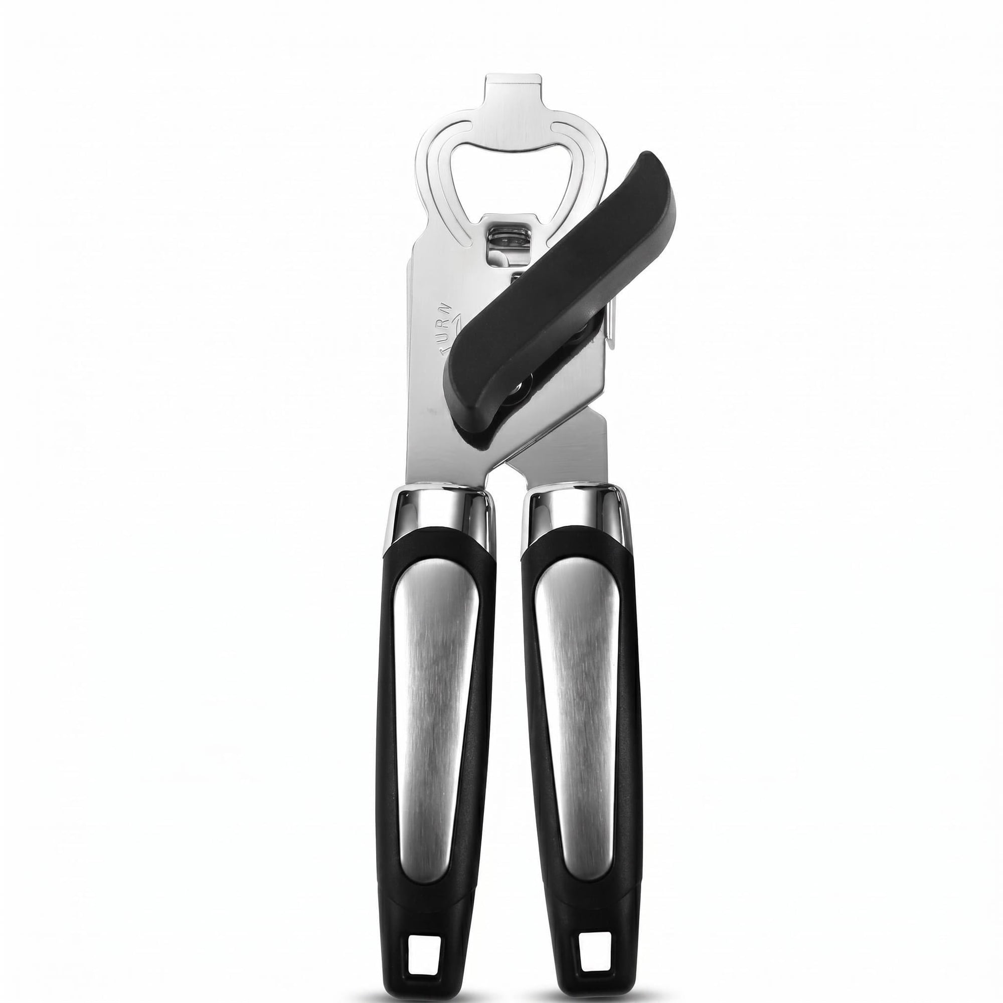 Asoricing Can Opener, Can Opener Manual, Kitchen Aid Accessories and Attachments, Three in One Multifunctional, Black