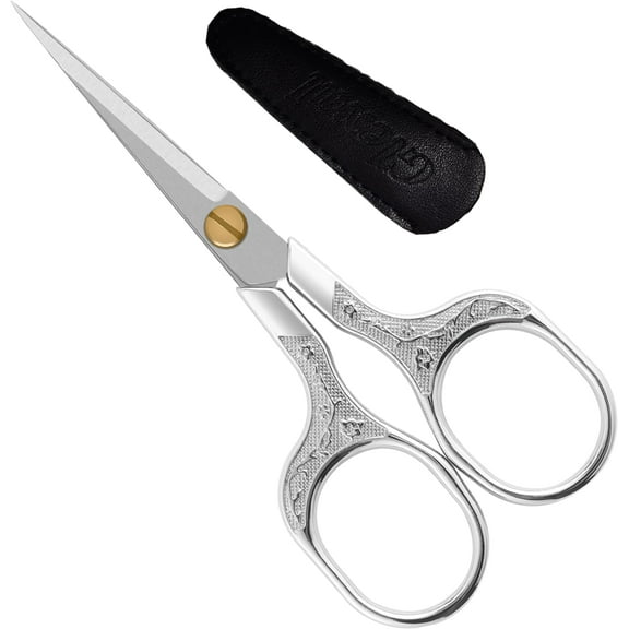 Embroidery precision scissors-YSTDHL 5 Inch Vintage Scissors-2 pack,Ultra Sharp Blade Shears,scotch small crafts scissors for multi purpose…