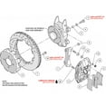 Wilwood Dynapro Radial Front Kit 12.00in Red Subaru Impreza WRX (*Line Kit Needed*)
