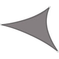 thumbnail image 1 of Triangular Waterproof Shade Sail 3.6*3.6*3.6m, Water Resistant Shade Sail UV Protection for Garden Patio, Gray, 1 of 1