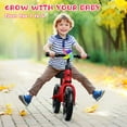 thumbnail image 6 of Balance Bike, WLRETMCI Toddler Bikes for Boys Girls Age 2 to 5 Years, 12" Kids Balance Bikes for Toddlers Training Birthday Chrismas Gifts, Red, 6 of 8