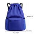 thumbnail image 4 of Mini Travel Bag Swimming Bag Waterproof Drawstring Bag Outdoor Backpack, 4 of 8