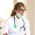 thumbnail image 4 of 12Pcs Green Silicone Stethoscope Cases for Sound Transmission Protection in Medical Settings, 4 of 8