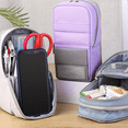 thumbnail image 5 of Bolsa vertical de poliéster para bolígrafos, bolsa multifuncional de gran capacidad para bolígrafos, soporte para bolígrafos, caja de papelería Ormromra CPB-US-XD169-2, 5 of 5