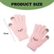 thumbnail image 2 of 2 pares de guantes de algodón con cinco dedos para pantalla táctil para ciclismo, de invierno, cálidos y bonitos, para mujer718, 2 of 5