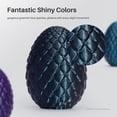 thumbnail image 2 of Filamento para impresora 3D ELEGOO PLA de 1,75 mm Galaxy Black, 1 kg, 2 of 7