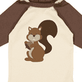 thumbnail image 4 of Inktastic Squirrel Boys or Girls Long Sleeve Baby Bodysuit, 4 of 5