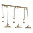 thumbnail image 2 of P403-ABZ-Craftmade Lighting-Pulley - Three Light Mini Pendant-Aged Bronze Brushed Finish, 2 of 2