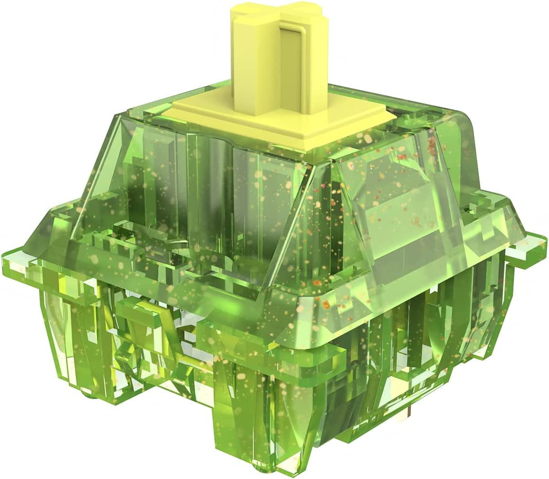 Ajazz Diced Kiwi Switch, Tactile 50gf, 3 Pin, for Mechanical