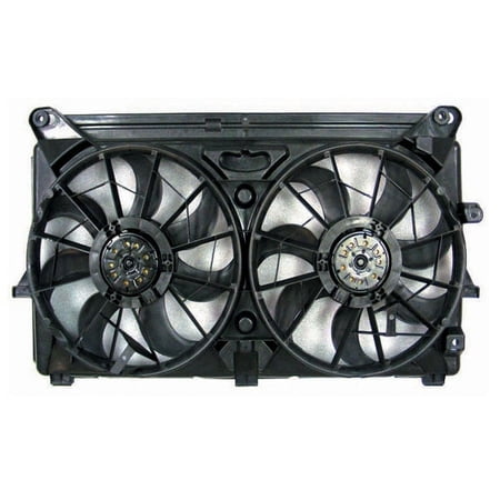 TYC For Escalade Silverado Truck Tahoe Radiator AC Condenser Cooling Fan Motor