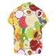 thumbnail image 5 of Camisas Para Hombre Casual Hombres Moda Primavera Verano Casual Manga corta Turndown Neck Impreso Camisetas Top Blusa (White, XXL), 5 of 5
