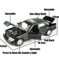 thumbnail image 6 of 1/32 Mercedes-Benz S-W140 Classic Toy Car Model Diecast Alloy Miniature Sound & Light Pull Back 1:32 Collection Gift For Boy Kid, 6 of 8