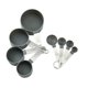 thumbnail image 1 of Measuring Cups And Spoons Set, 8 Piece Staable Stainless Steel Handle Accurate Tablespoon For Measuring Dry And Liquid Ingredients Small Teaspoon Wi, 1 of 5