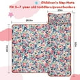 thumbnail image 5 of Pioneer Flower Floral Print Pattern Toddler Nap Mats for Kids Preschool,Sleeping Mat Bag or Kids,Toddler Sleeping Bag,Toddler Nap Mat or Daycare, 5 of 6