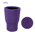 thumbnail image 3 of Uxcell Neoprene Insulated Reusable Coffee Tea Cup Sleeves  Purple Pack of 2, 3 of 5