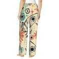thumbnail image 3 of Kll Womens Rockets Print Pajama Pants Soft Pajama Bottoms For Women Cozy Lounge Pants, 3 of 9