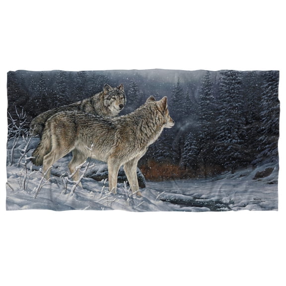 Wild Wings Beach Towel, 30"x60" Twilight Hunters 2 Beach Towel