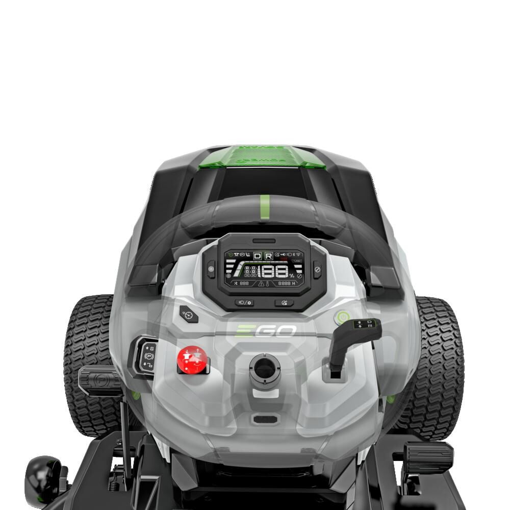 EGO Power+ 42In Lawn Tractor With 6Ah Battery 6Pk, Turbo Charger And Adapter Kit
