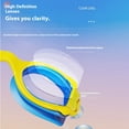 thumbnail image 5 of Glisme Kids Goggles For Swimming With Adjustable Strap No Leaking Anti-Fog Waterproof Clear Vision Water Pool Goggles Swimming Glasses Pool Beach Outdoor Water Sports ,Yellow, 5 of 7