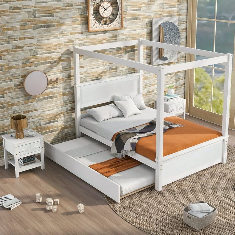 Canopy bed clearance deals