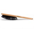 thumbnail image 3 of Natural Wooden Massage Brush,Nylon Bristles Cushion Paddle Brush, 3 of 4