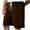 Brown, variant on BLCHUNen Plus Size Mens Lounge Shorts Elastic Drawstring Sleep Pajamas Shorts with Pockets,M-4XL