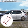 thumbnail image 3 of Enlaces de Barra Estabilizadora Frontal Unique Bargains para PONTIAC VIBE 2003-2010 Kits de Enlace de Barra Estabilizadora No.K80230/K90433 Hierro Caucho Rojo 2 Pcs, 3 of 6