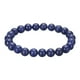 thumbnail image 1 of Pulsera de Ojo de Tigre Obsidiana de 8mm Hecha a Mano, Pulsera de Cristal para la Ansiedad y la Oración para Mujeres y Hombres, 7.5-7.75 Pulgadas, Azul Oscuro, 1 of 6