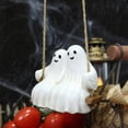 thumbnail image 5 of 3D Couple Ghost Swing Pendant Halloween Decorations, Spooky Hanging Ornament for Front Door, Porch, Yard, Tree, Holiday Decor Gifts for Home Indoor Outdoor, 5 of 7