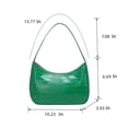 thumbnail image 5 of CYHTWSDJ Bolsos de hombro para mujer, lindo bolso de mano Hobo Mini bolso de mano con cierre de cremallera, 5 of 5