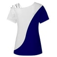 thumbnail image 5 of Mittory Off The Shoulder Tops for Women Trendy Sexy Short Sleeve Shirts Sexy Ladies Blouses Summer Clothes, 5 of 5