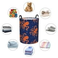 thumbnail image 6 of Daiia octopus Laundry Hamper With Handles Large Storage Basket/Toy Organizer/Dirty Clothes Collapsible Waterproof For College Dorms, Bedroom,Bathroom, 6 of 8