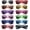 12- Uv Grey Lens/Color Frame, variant on 12/24 Pack Neon Party Sunglasses Mirrored/Jelly Lens Bulk Glasses Horn Rimmed Eyewear for Men Women 12- Mirrored Lens/Color Frame