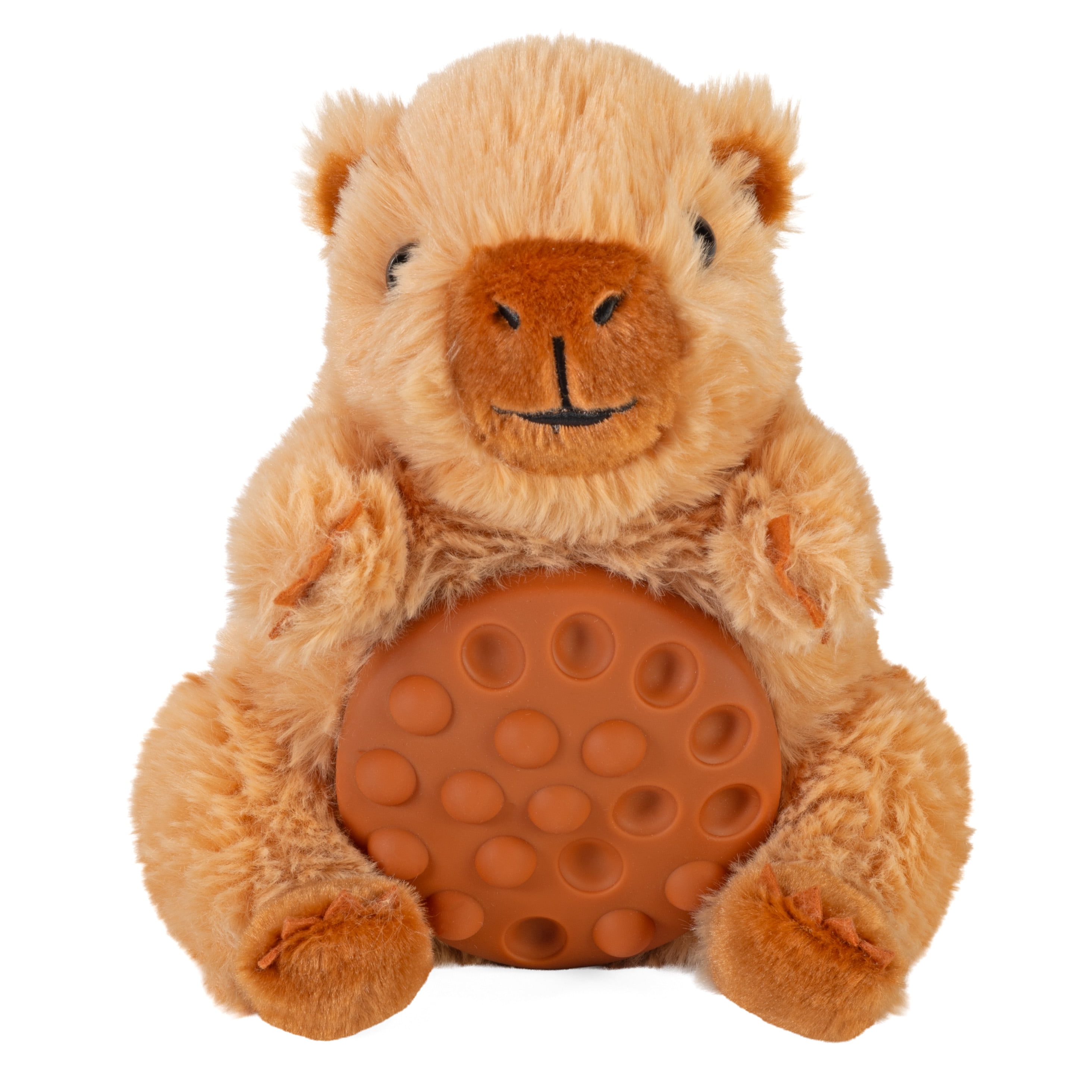 Wild Republic Poppykins-Mini Capybara,Stuffed Animal,7.5 inch,Plush Toy,Fill is Spun Recycled Water Bottles
