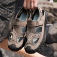 thumbnail image 4 of YUDAI Men's hiking outdoor sports shoes – Non-Slip, Breathable  Sneakers , Workout & Everyday Wear Velcro closure method, 4 of 7