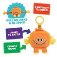 thumbnail image 3 of Super Simple: Sensory Plush Monster - Dewey (Orange), 3 of 5