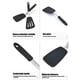 thumbnail image 4 of Silicona Turner Espátulas Resistentes Al Calor Utensilios De Cocina Antiadherentes Para Cocinar Huevos Panqueques Utensilios De Cocina Guardurnaity HA041742-01, 4 of 6